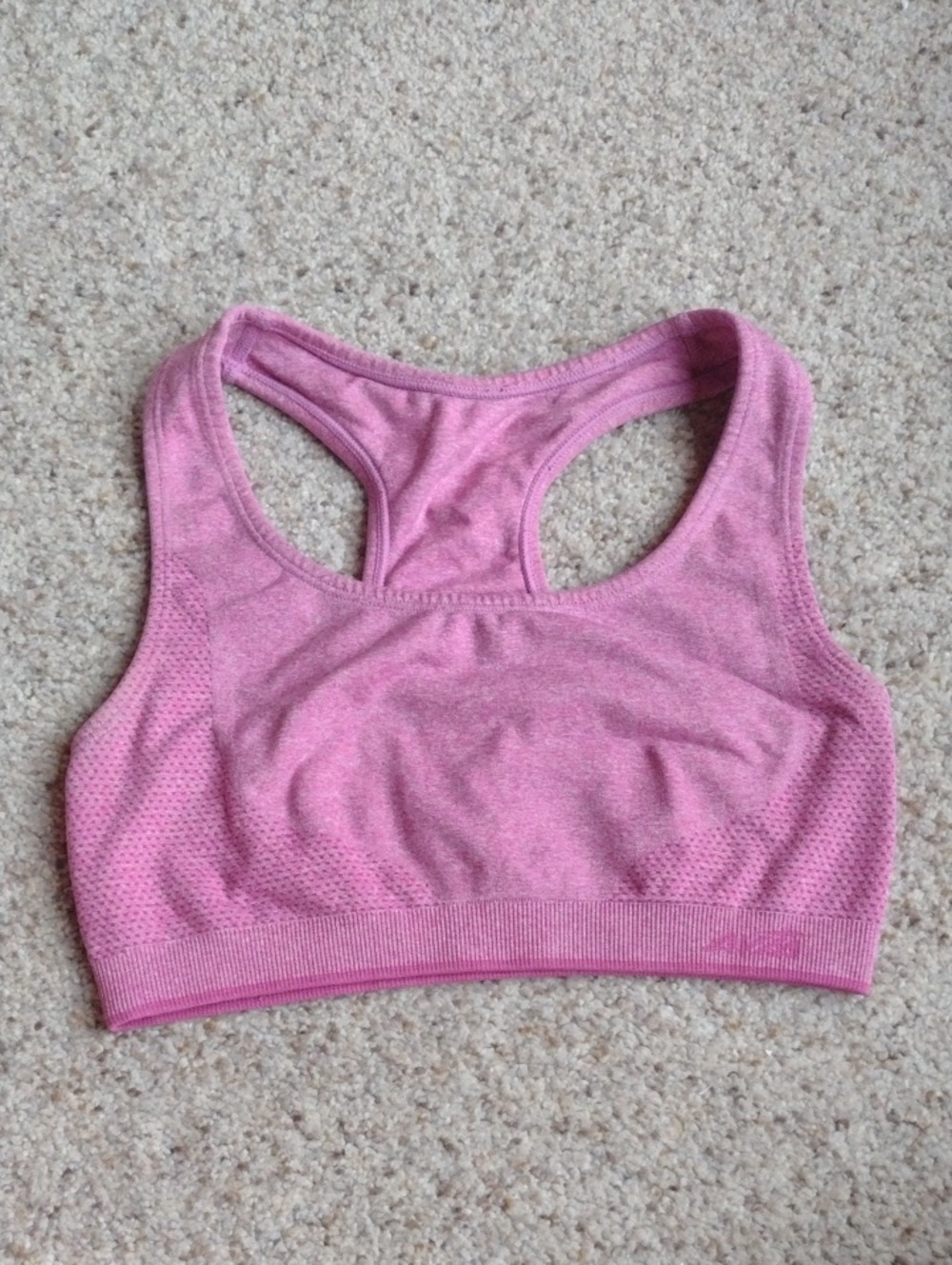Seamless Racerback Sports Bra - Pink